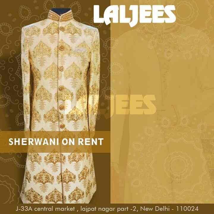 rented sherwani in lajpat nagar