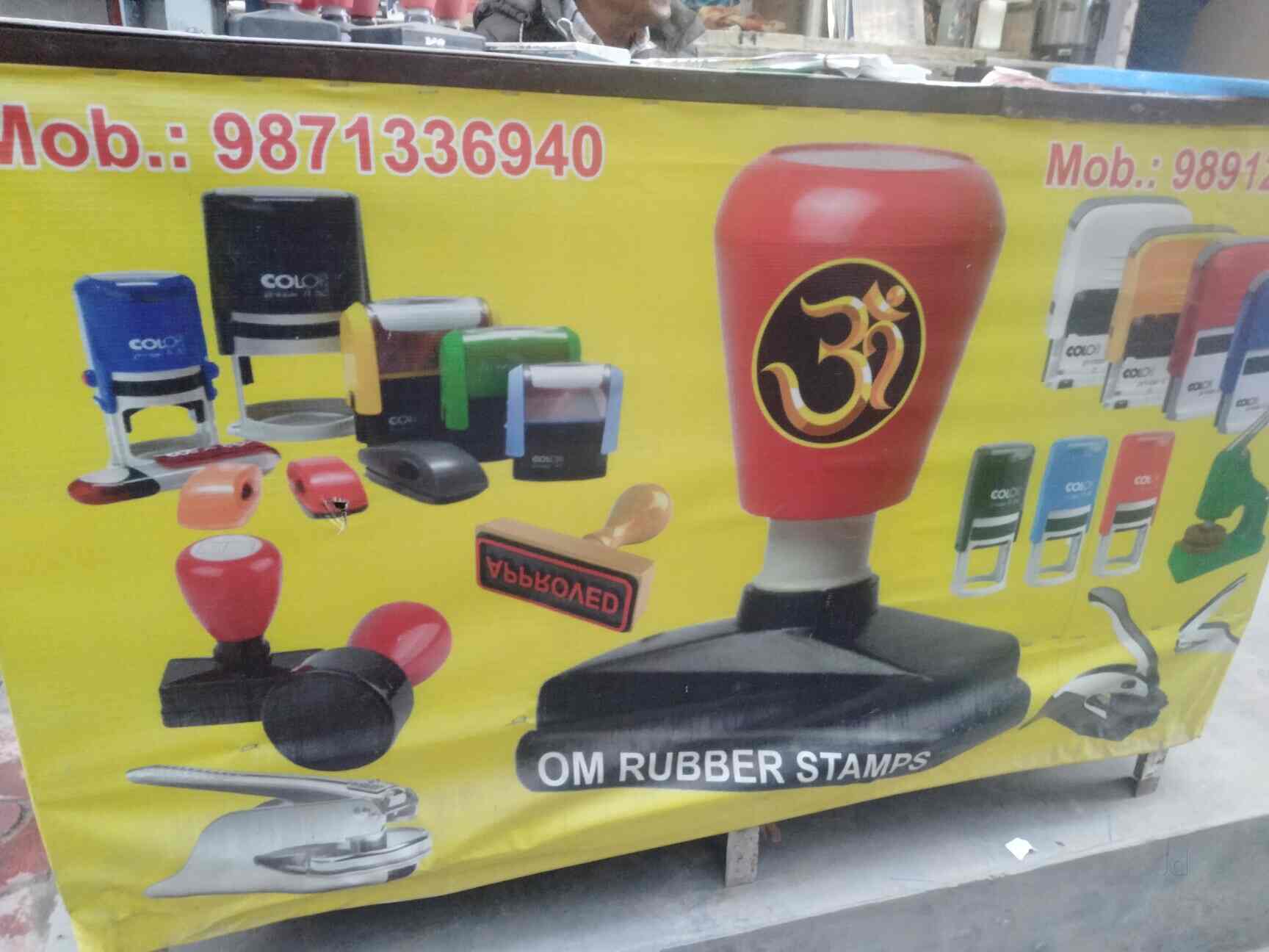 Om Rubber Stamps in Lajpat Nagar 4,Delhi Best LED Sign Board Dealers