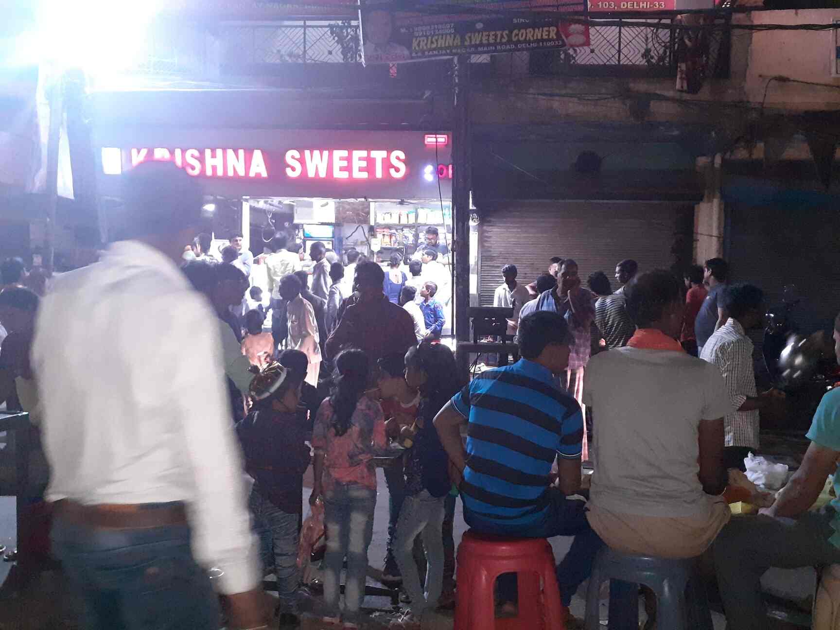 Krishna Sweets Corner in Azadpur,Delhi Best Sweet Shops in Delhi