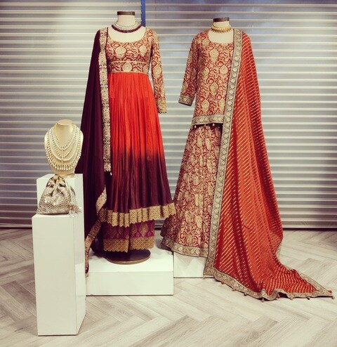 Nushrratt Bharuccha Stealing The Glamour In Red Ivory Lehenga On The Cover  Page Of 'Aza' Fashion Magazine: Take A Look