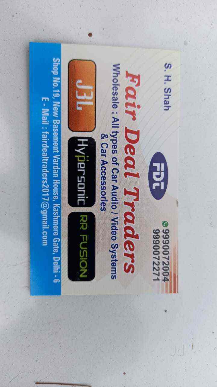 Fair Deal Traders in Kashmere Gate,Delhi Best Car Seat Cover Dealers