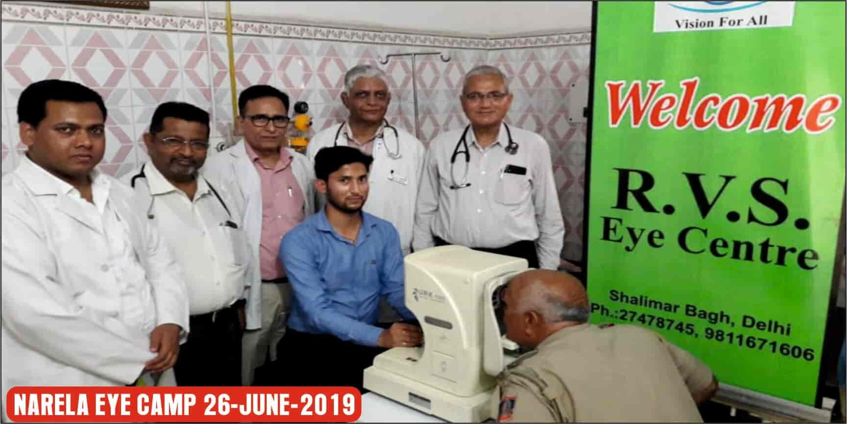 R.V.S. Eye Centre in Shalimar Bagh,Delhi Book Appointment Online