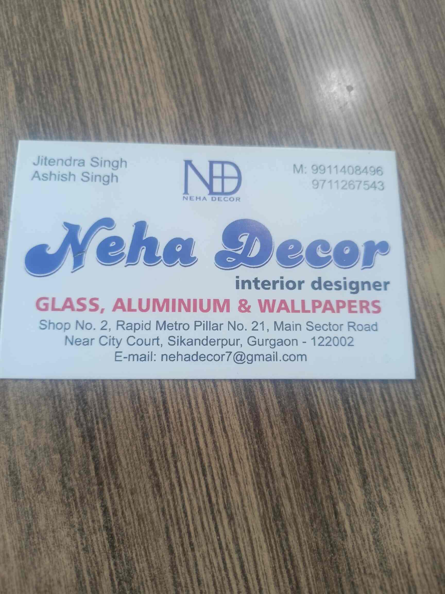 Neha Decor in Sikanderpur Ghosi,Delhi Best Wall Paper Dealers in