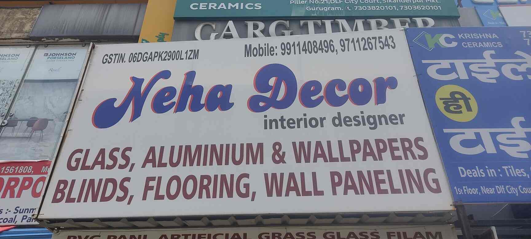 Neha Decor in Sikanderpur Ghosi,Delhi Best Wall Paper Dealers in
