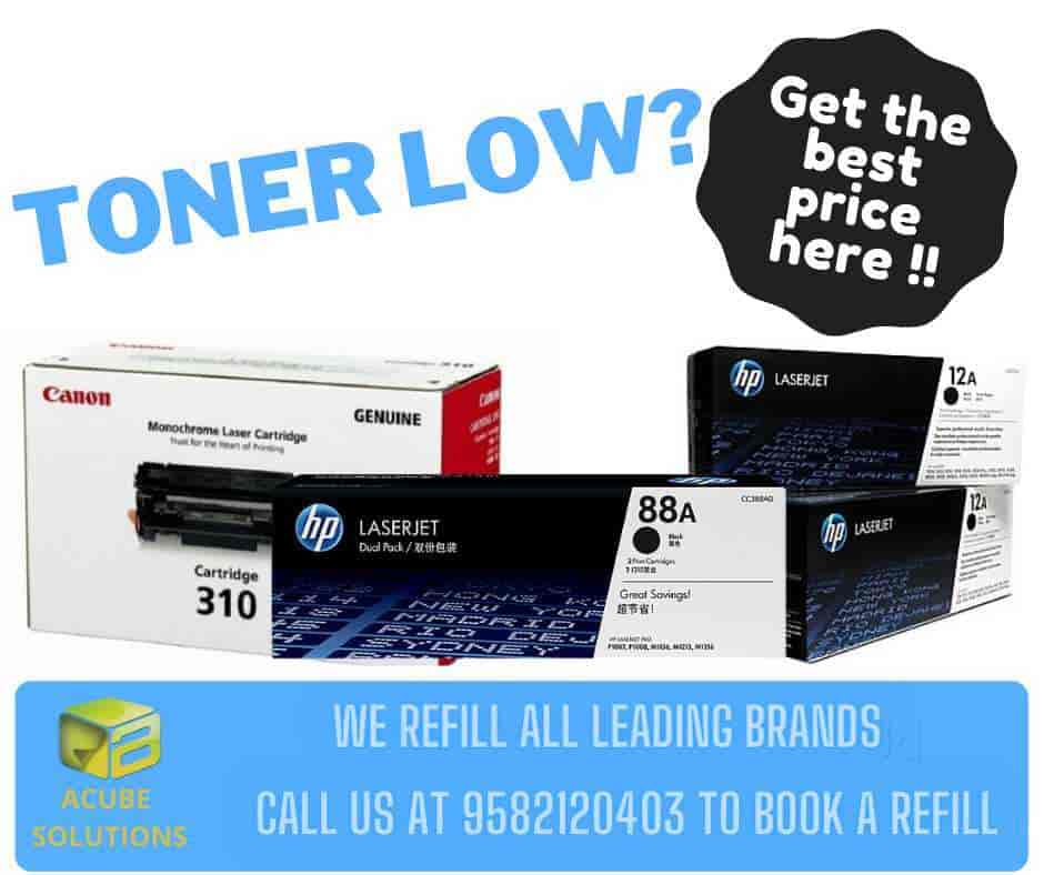 Top Computer Printer Cartridge Refilling Services in Noida Sector 62