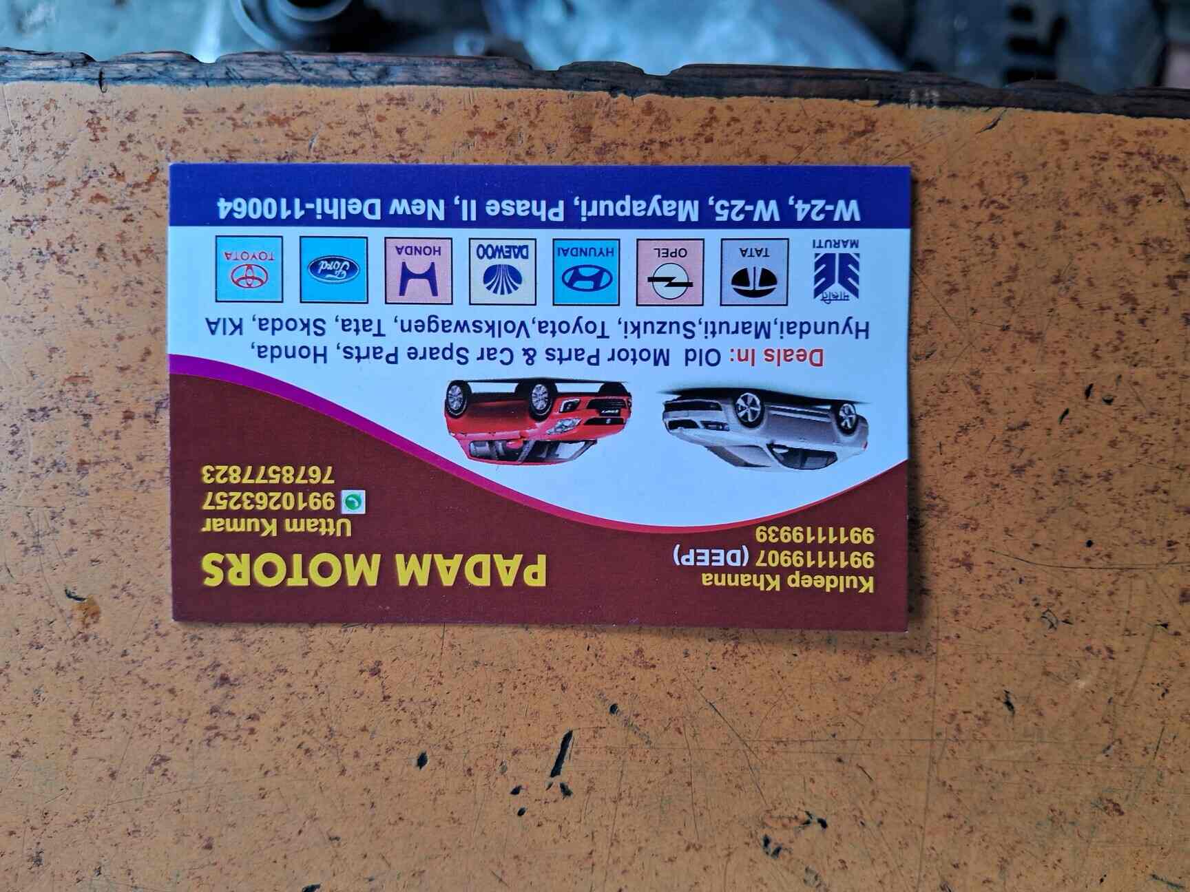 Catalogue Padam Motors in Mayapuri , Delhi Justdial