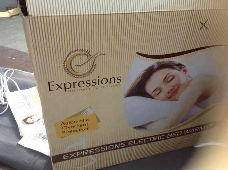 expressions electric bed warmer