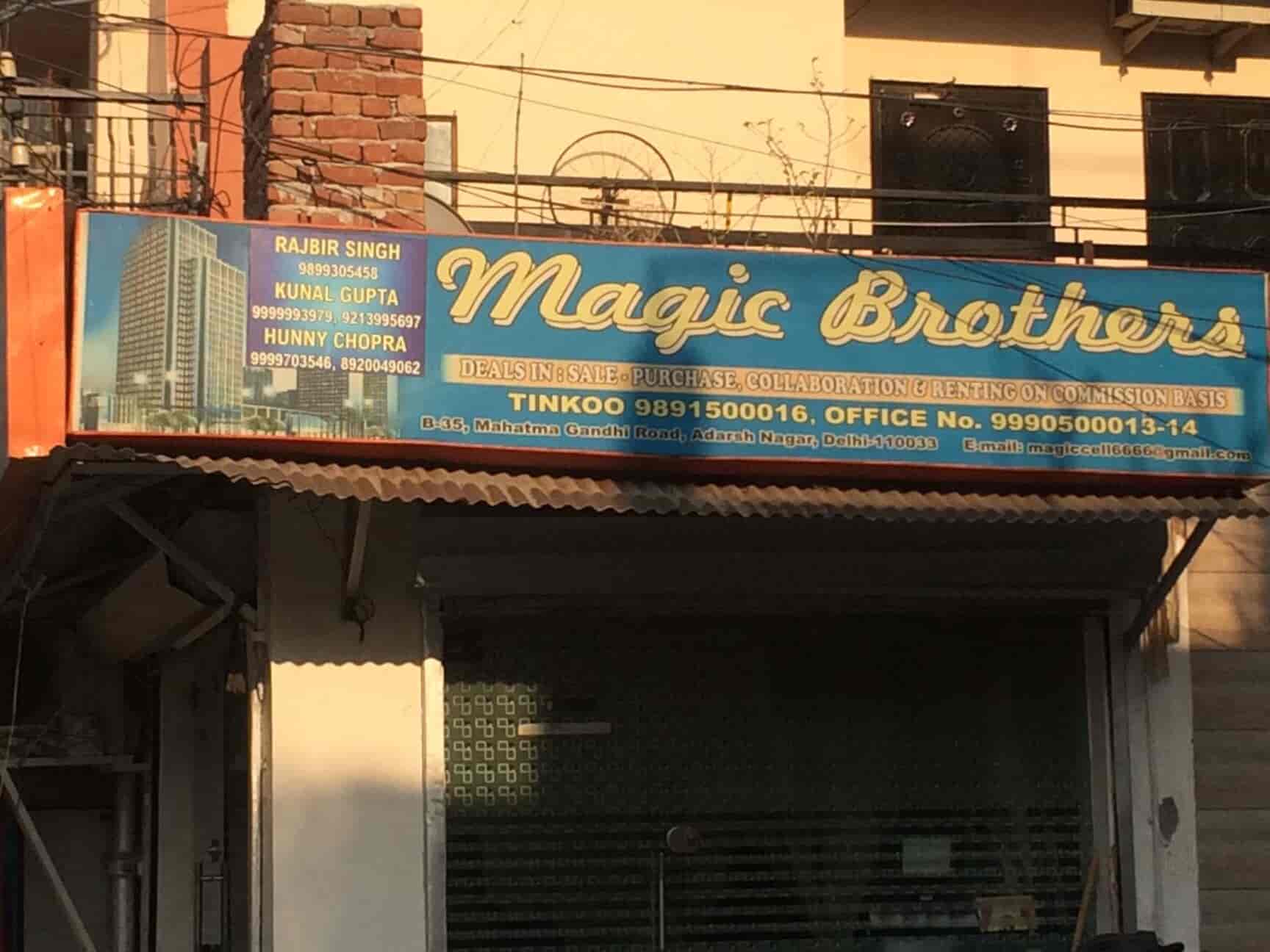 Magic Brothers in Adarsh Nagar,Delhi Best Estate Agents in Delhi Justdial