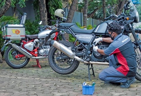 Royal enfield repair online at home