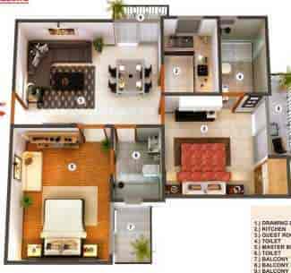 Fully Furnished Flat In Raj Nagar Extension Flat For Rent Sales In