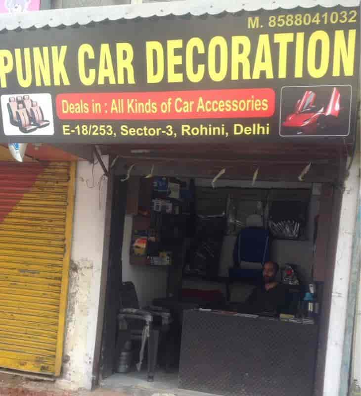 Car accessories shop 2025 in rohini