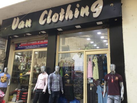 Van clothing shop near me