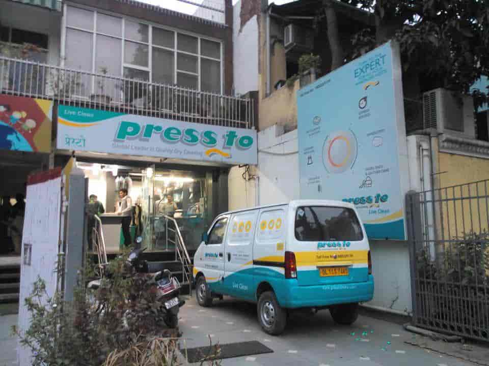 Find list of Pressto Dry Cleaning & Laundry in Delhi Pressto Dry