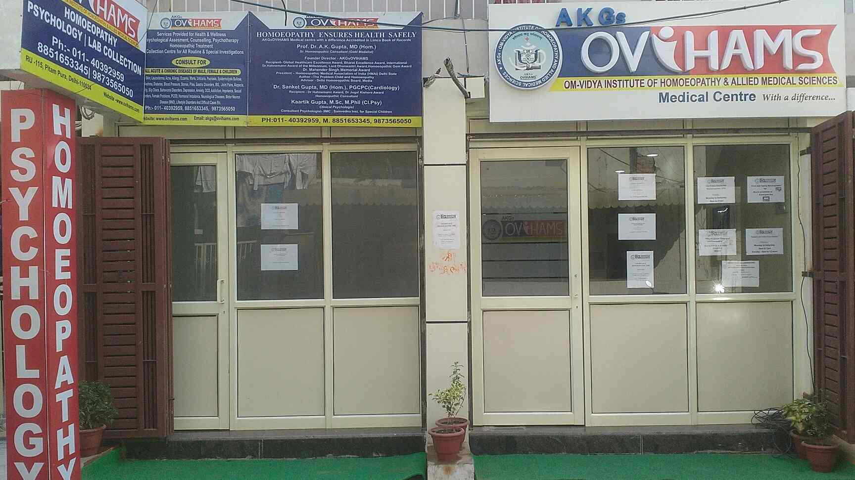 Akgsovihams Medical Centre in Pitampura,Delhi Best Psychologist