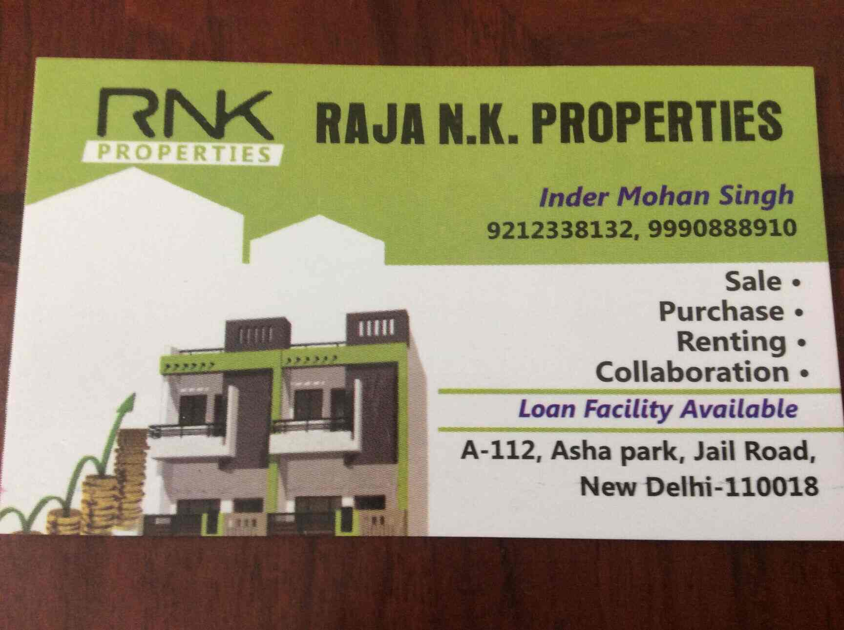 Raja.n.k Properties in Fateh Nagar,Delhi Best Property Consultants in