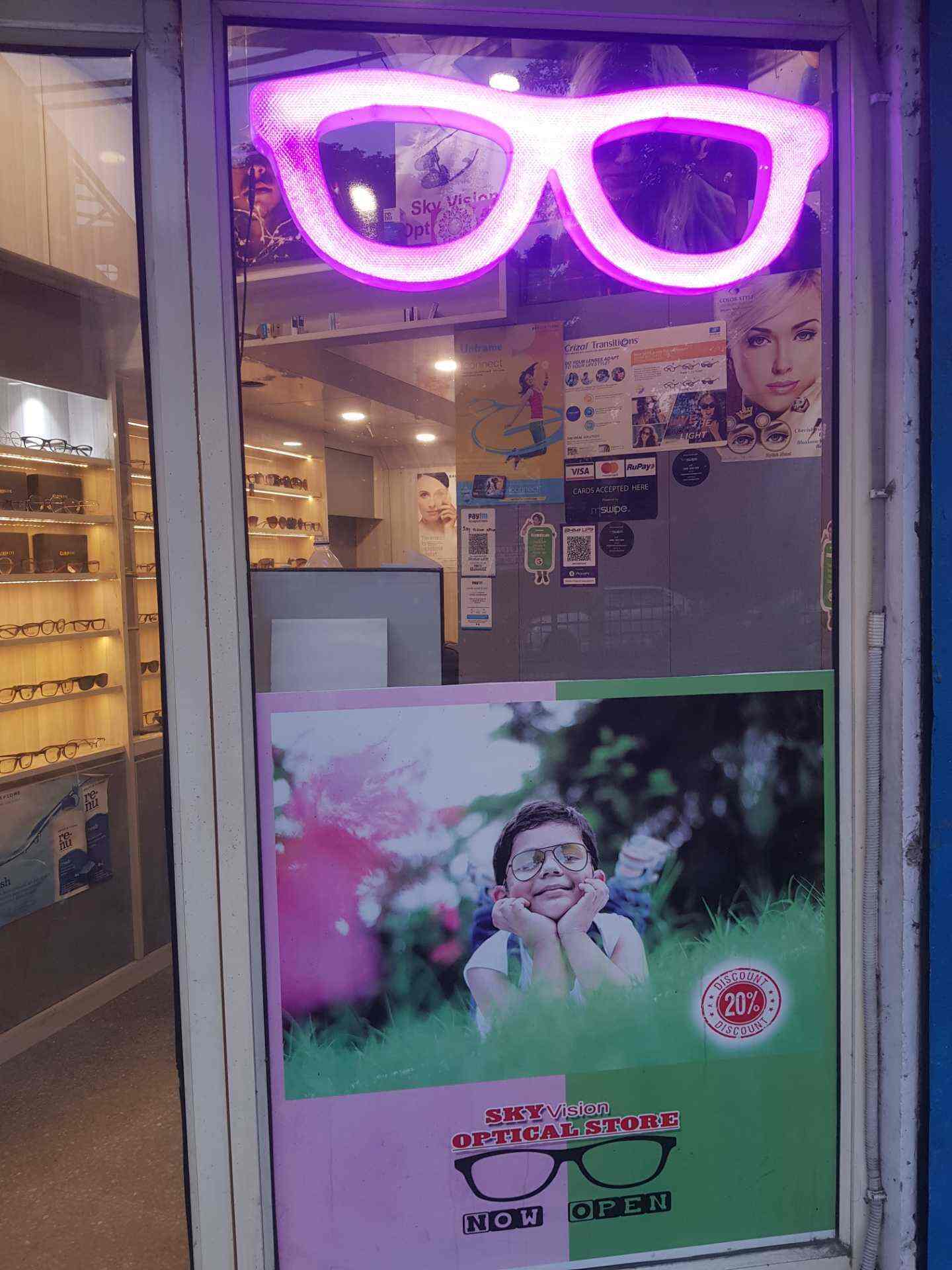 Sky Vision Optical Store in Shalimar Bagh,Delhi Best Opticians in