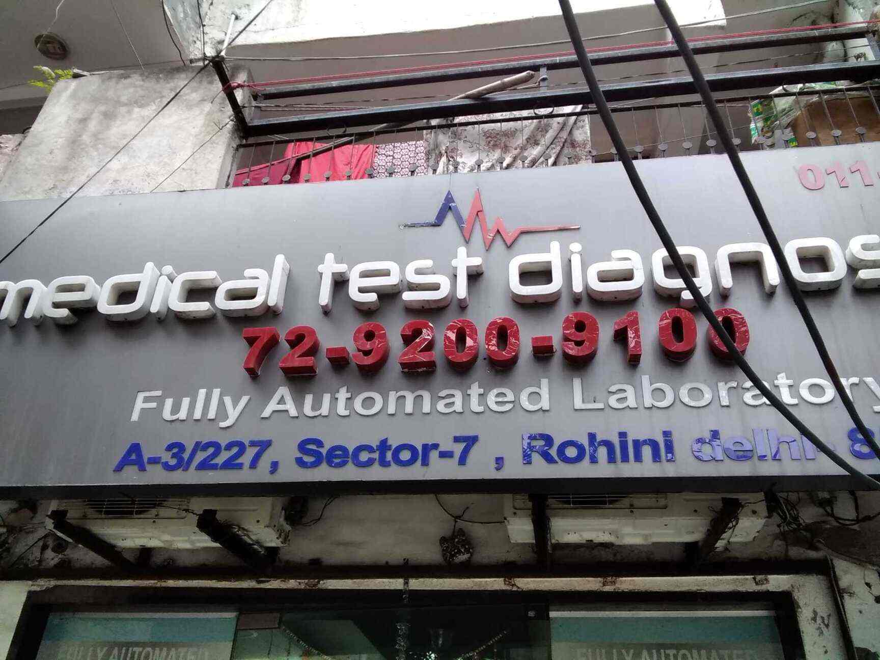 Medical Test Diagnostics in Rohini Sector 7,Delhi Best Blood Test