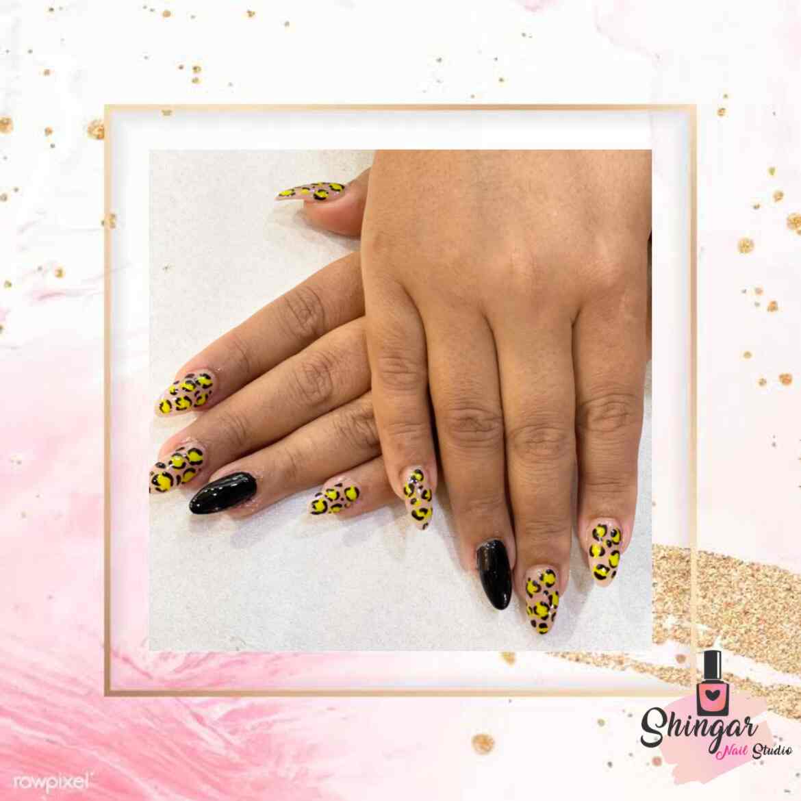 Shingar Nail Studio in Ashok Vihar,Delhi Best Acrylic Nail Extension