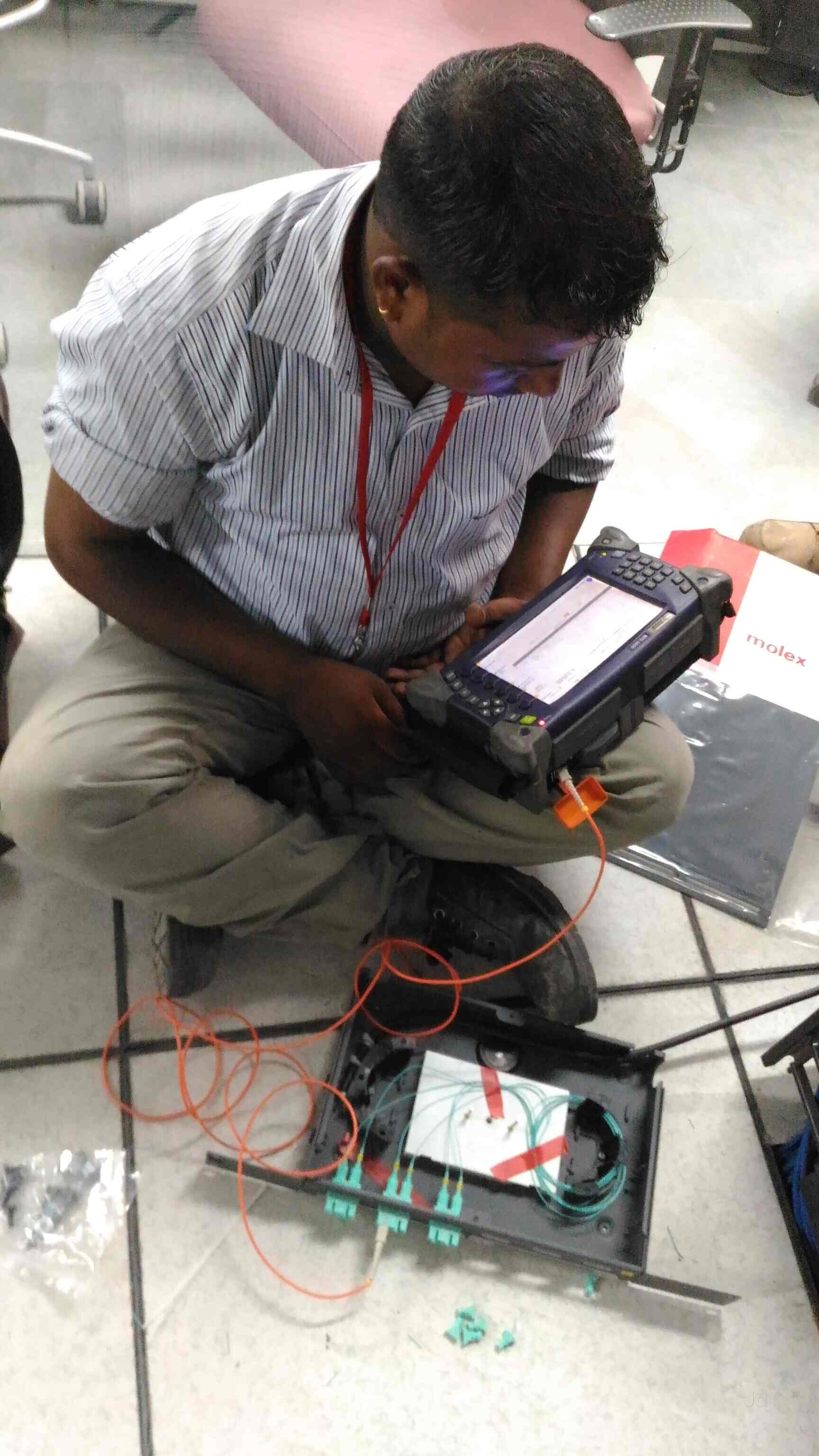 Top Fibre Optic Splicing Installation Services in Sangareddy फाइबर