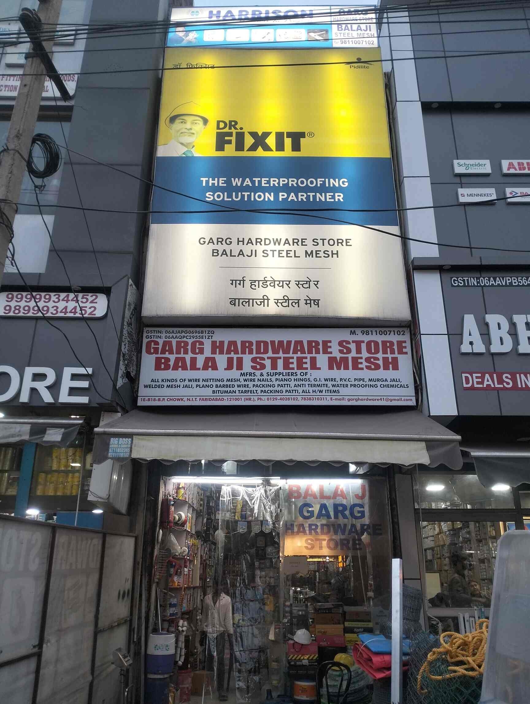 Garg Hardware Store in Faridabad NIT,Delhi Best Hardware Shops in Delhi Justdial