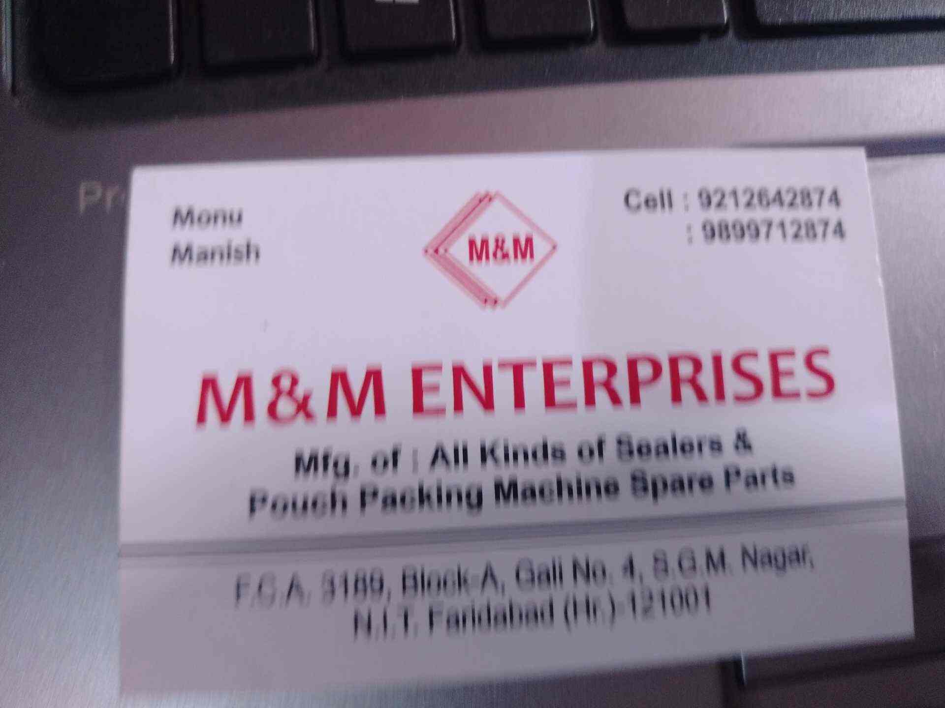 Catalogue M & M Enterprises in SGM NagarFaridabad Sector 48 , Delhi Justdial