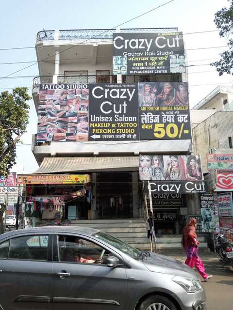 Crazy Cut Unisex Salon & Tattoo in Niwari,Delhi - Best Beauty Salons in Delhi - Justdial Crazy Cut Unisex Salon & Tattoo in Niwari,Delhi - Best Beauty Salons in Delhi - Justdial