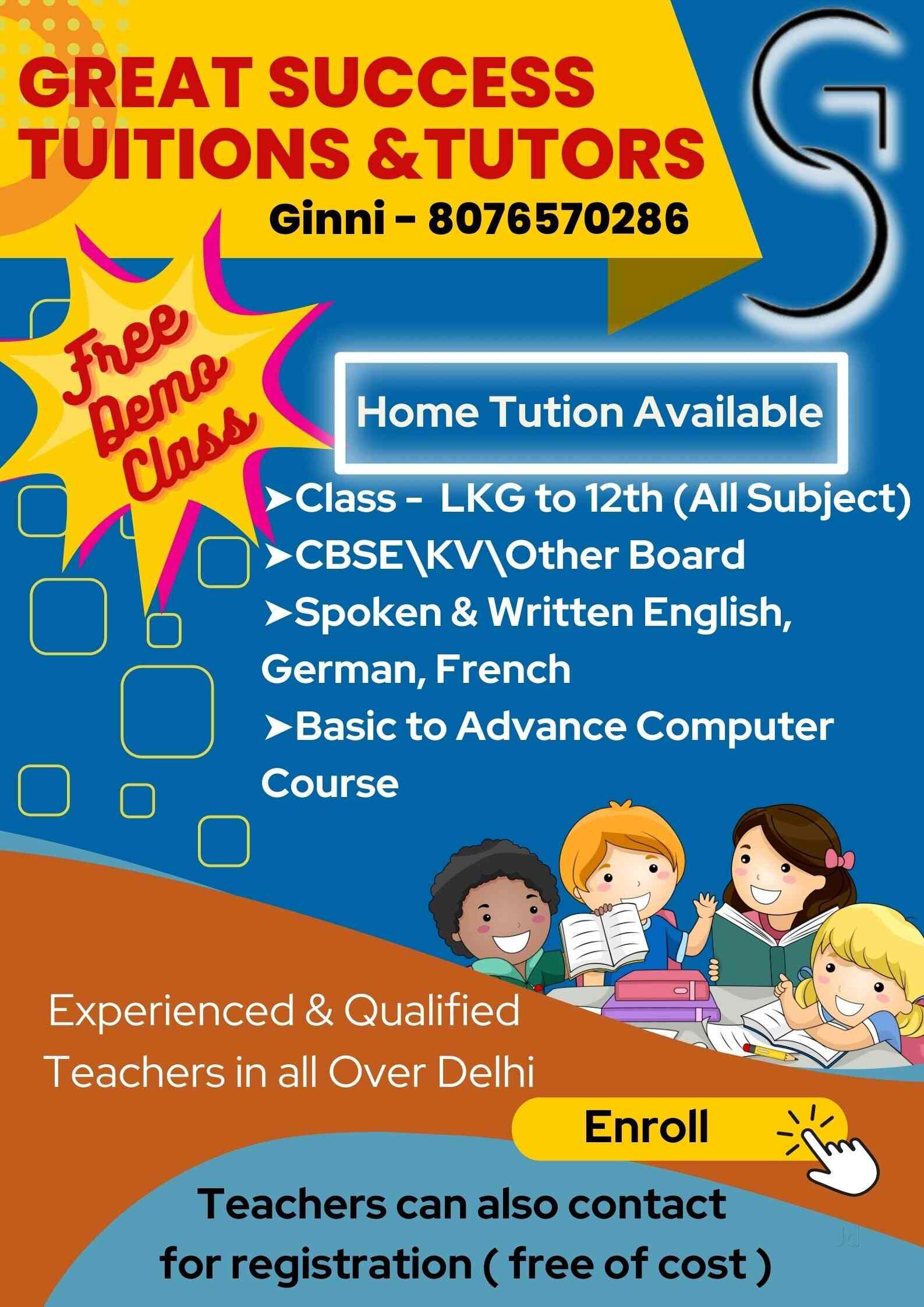 Great Success Tuitions & Tutors