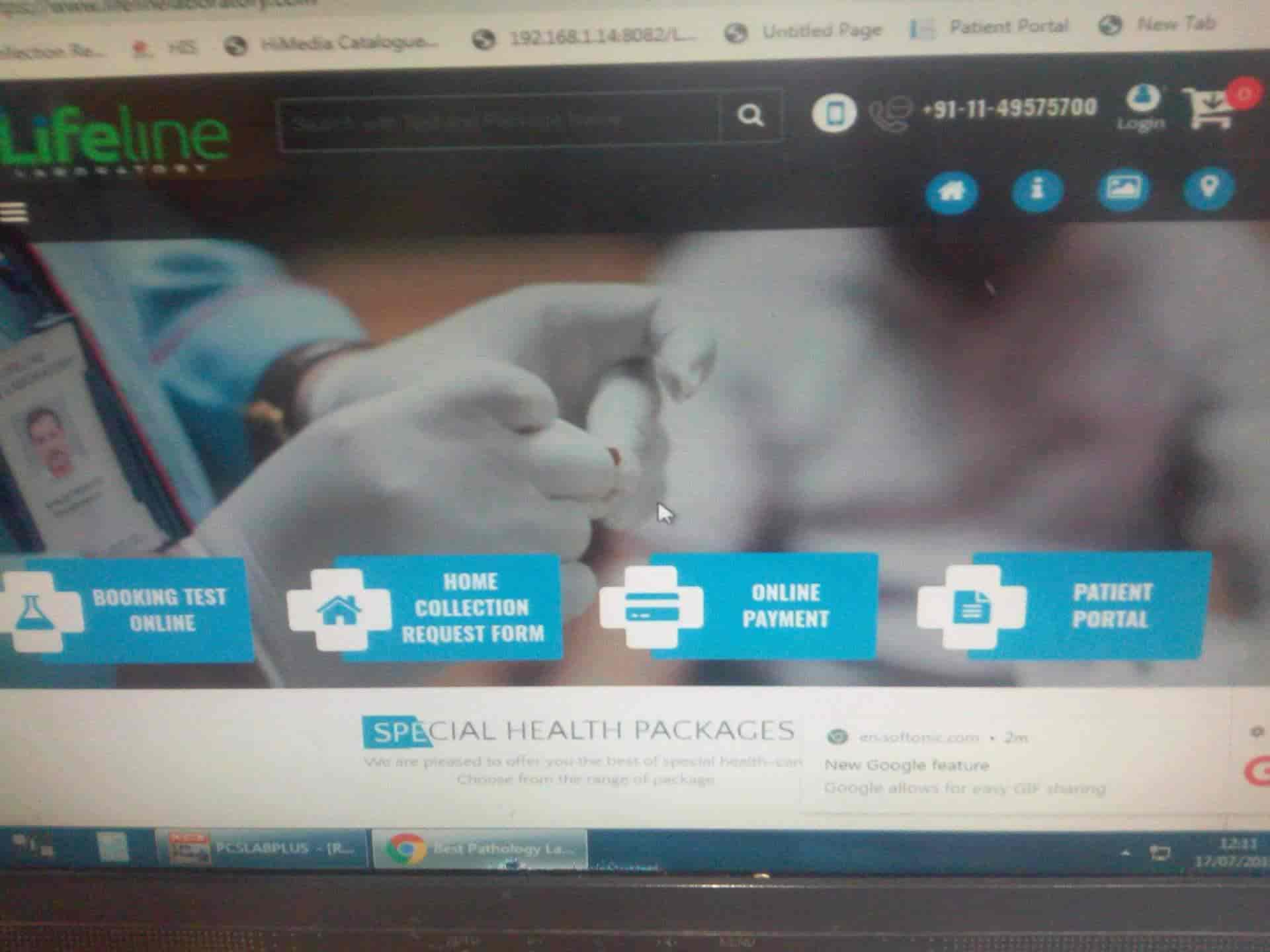 Dr. Asha Bhatnagar (Lifeline Laboratory) in Green Park Extension,Delhi