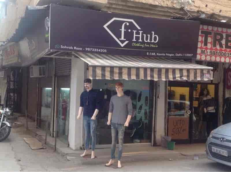 F Hub in Kamla Nagar,Delhi Best Men Readymade Garment Retailers in