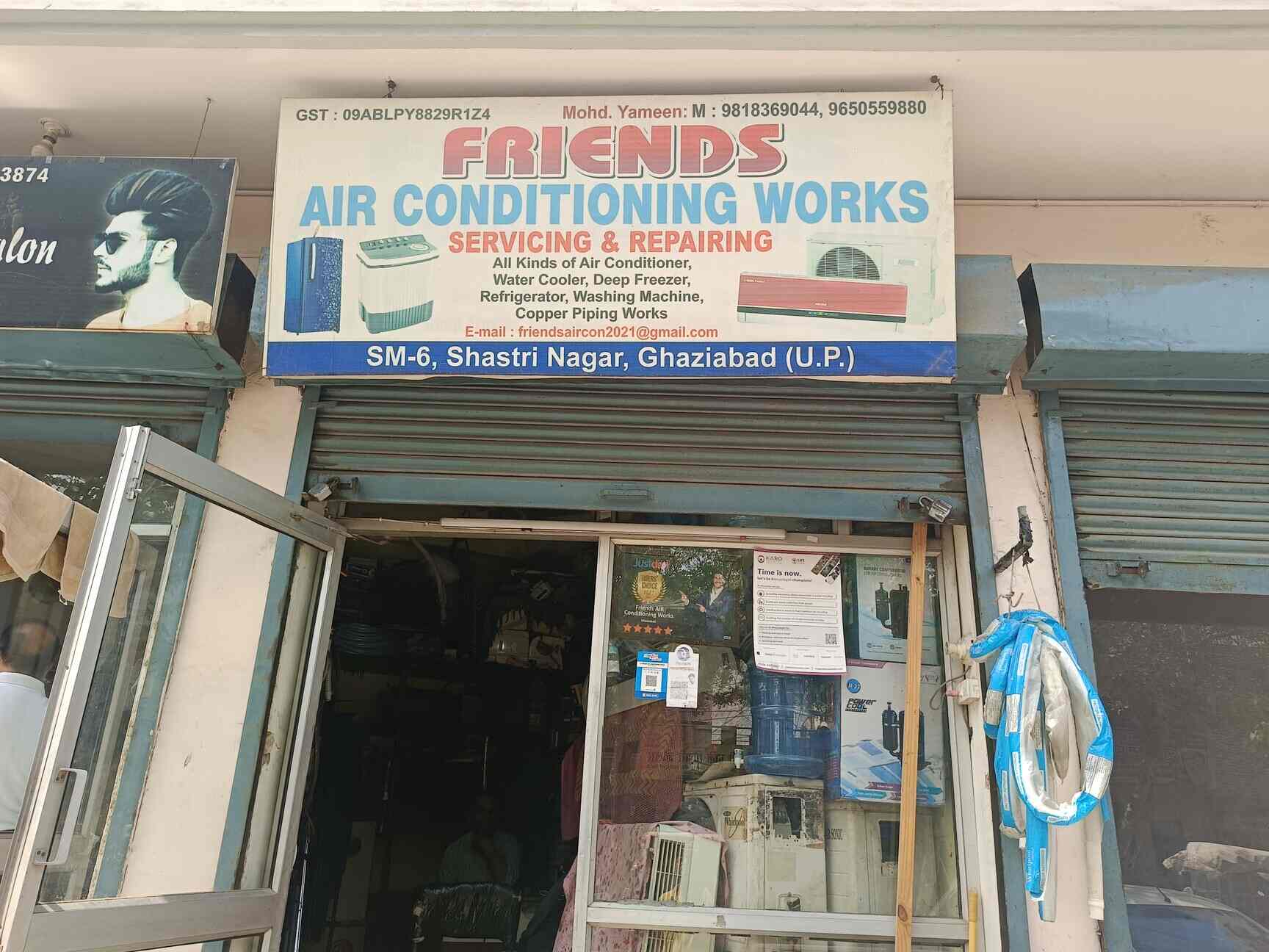 Friends AIR Conditioning Works in Shastri Nagar Ghaziabad,Delhi Best