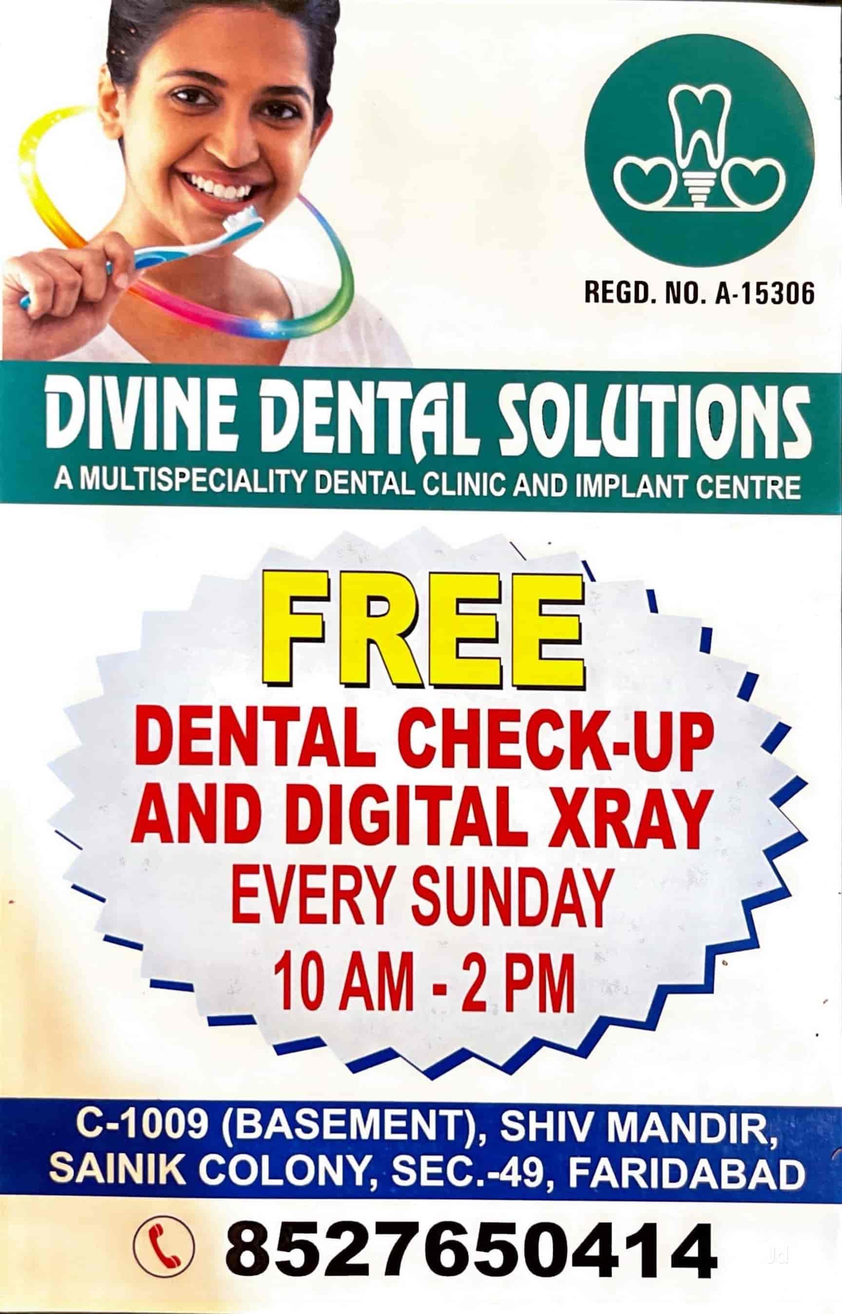 Divine Dental Solutions in Faridabad,Delhi Best Dentists in Delhi Justdial