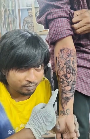 BEST PERMANENT TATTOO IN CONNAUGHT PLACE 01 best tattoo artist in delhi