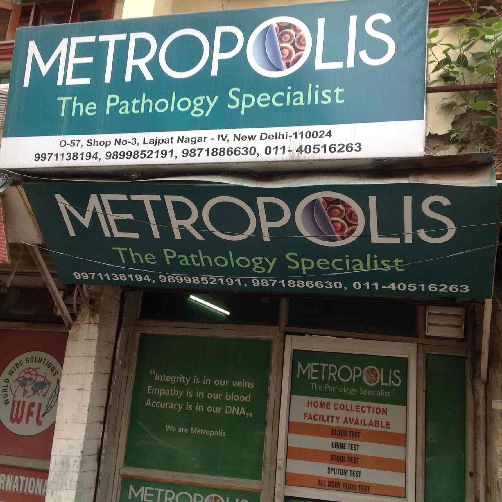 Find list of Metropolis Healthcare in Delhi Justdial