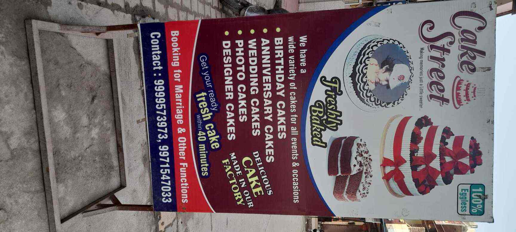 Cake Street in Arjun Nagar Gurgaon,Delhi Order Food Online Best