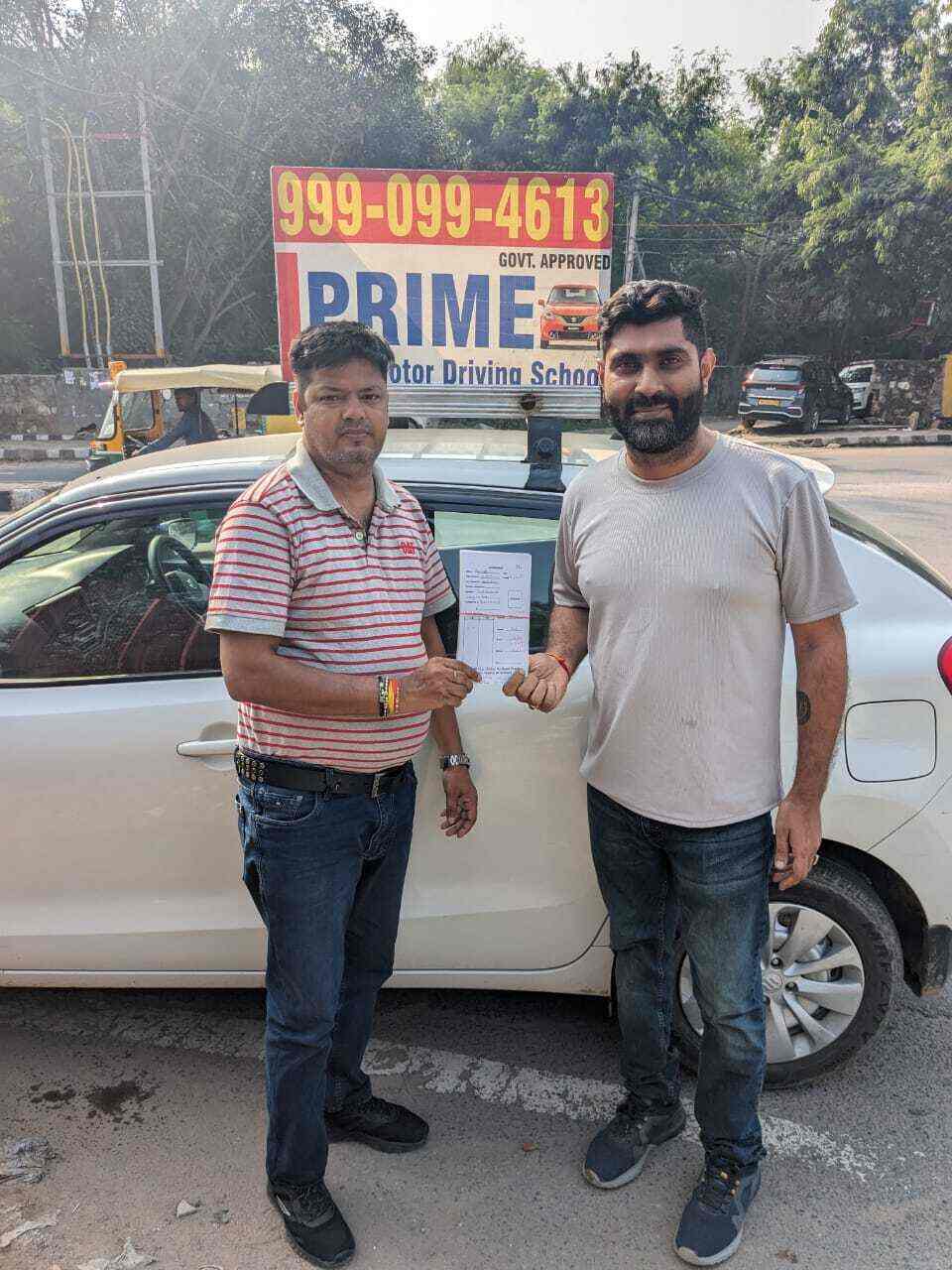 Prime Motor Driving School in Saket,Delhi Best Motor Training Schools For Two Wheeler in Delhi