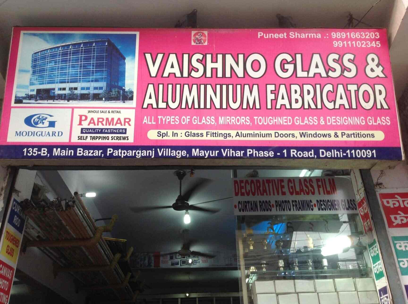 Vaishno Glass & Aluminium Fabricators in Mayur Vihar Phase 1,Delhi