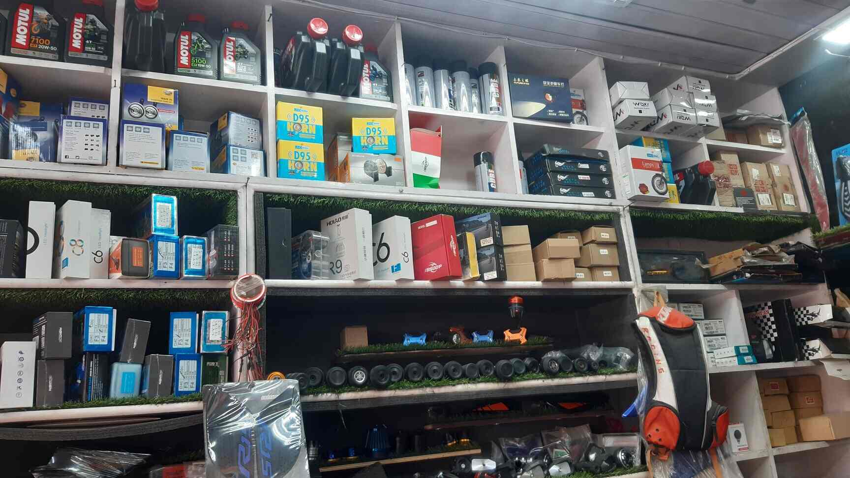 Akansha Accessories in Karol Bagh,Delhi Best Motorcycle Spare Part