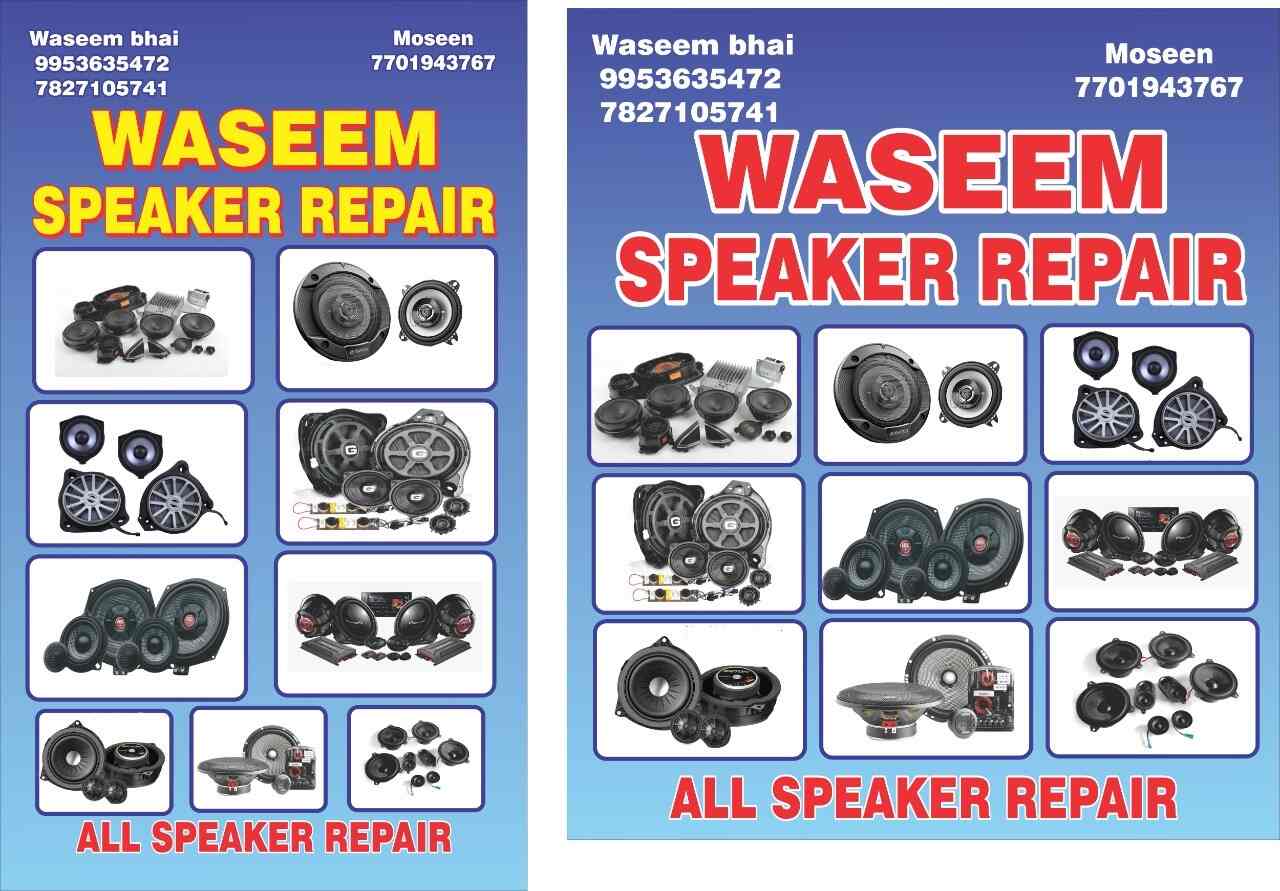 Waseem Speaker Service Center in Nai Walan,Delhi Best Electronic