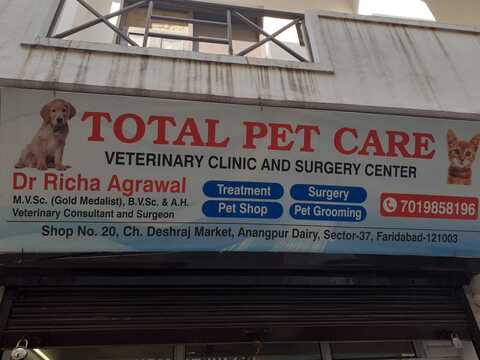 Total Pet Care in Faridabad Sector 37,Delhi - Best Veterinary Clinics in Delhi - Justdial Total Pet Care in Faridabad Sector 37,Delhi - Best Veterinary Clinics in Delhi - Justdial
