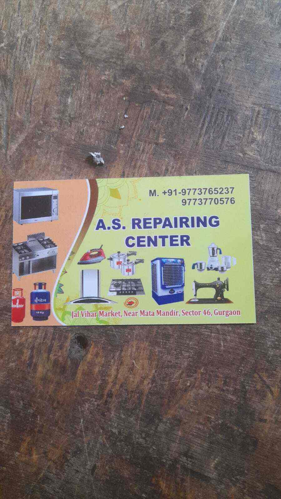 A S Gas Chulha Repairing Centre in Gurgaon Sector 46,Delhi Best Gas