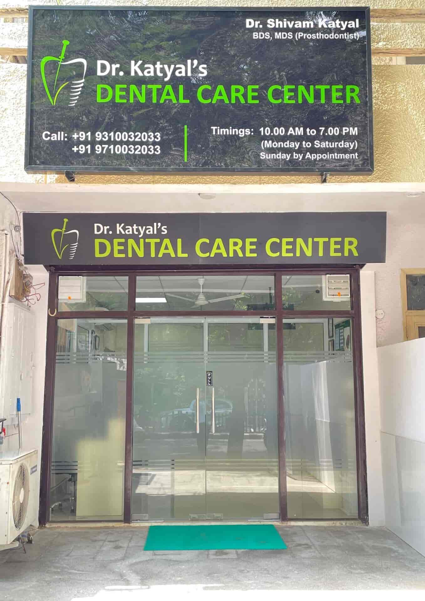 Dr. Katyals Dental Care Center in Nirman Vihar,Delhi Book Appointment