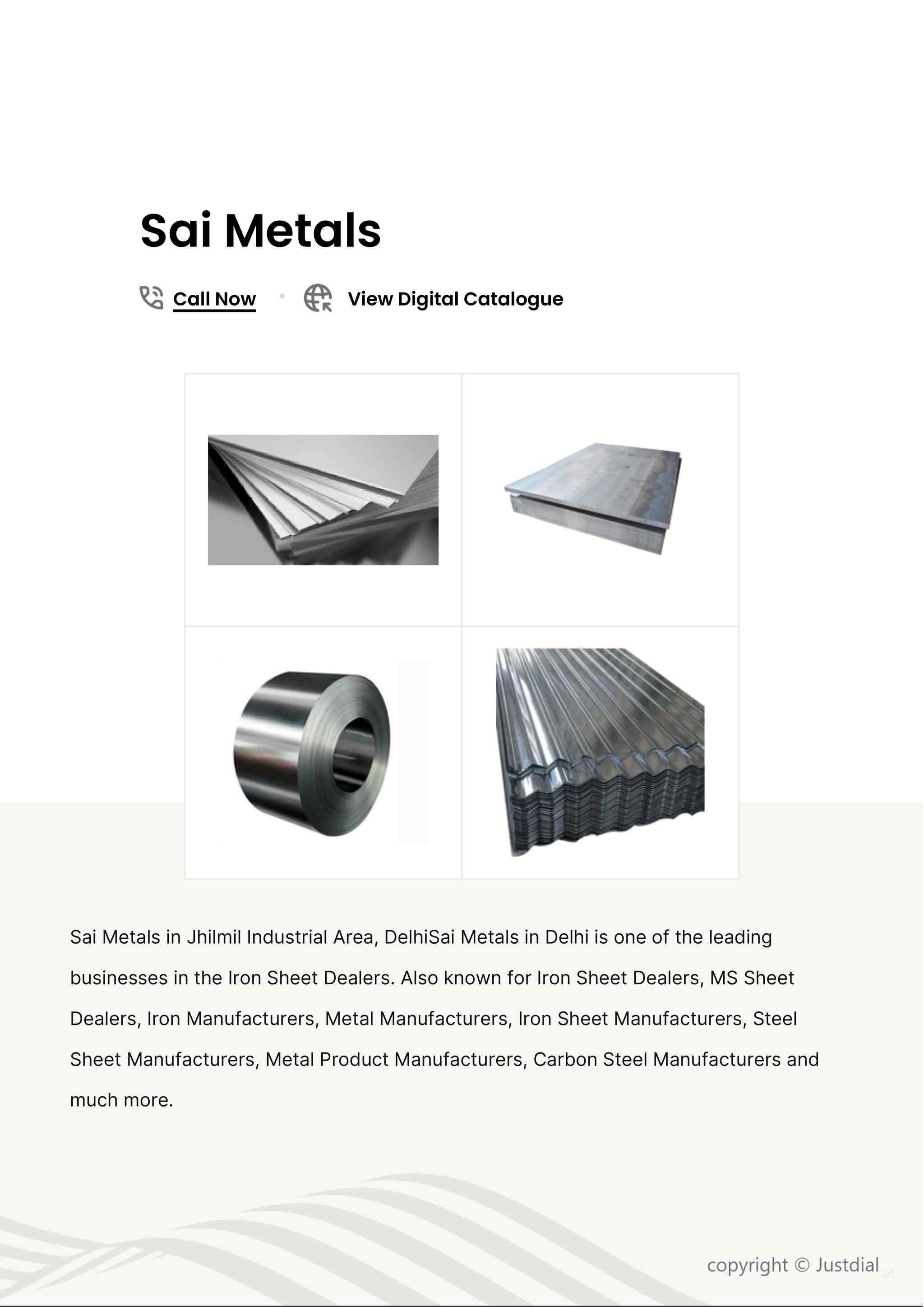 test Mild Steel Sheet in Delhi at ₹ 55 - ₹ 75 / Kg by Sai Metals - Justdial