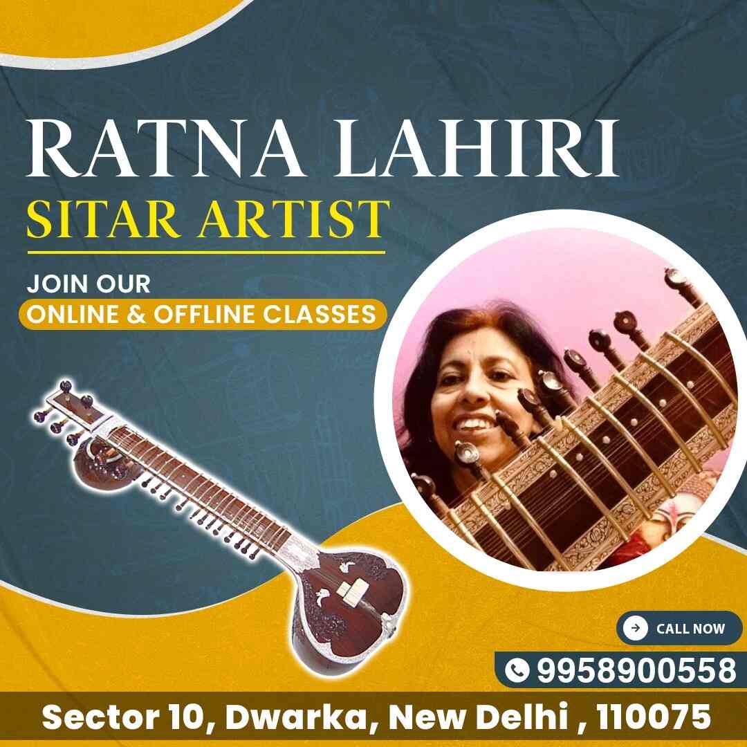 Ratna Lahiri in Dwarka,Delhi Best Music Classes in Delhi Justdial