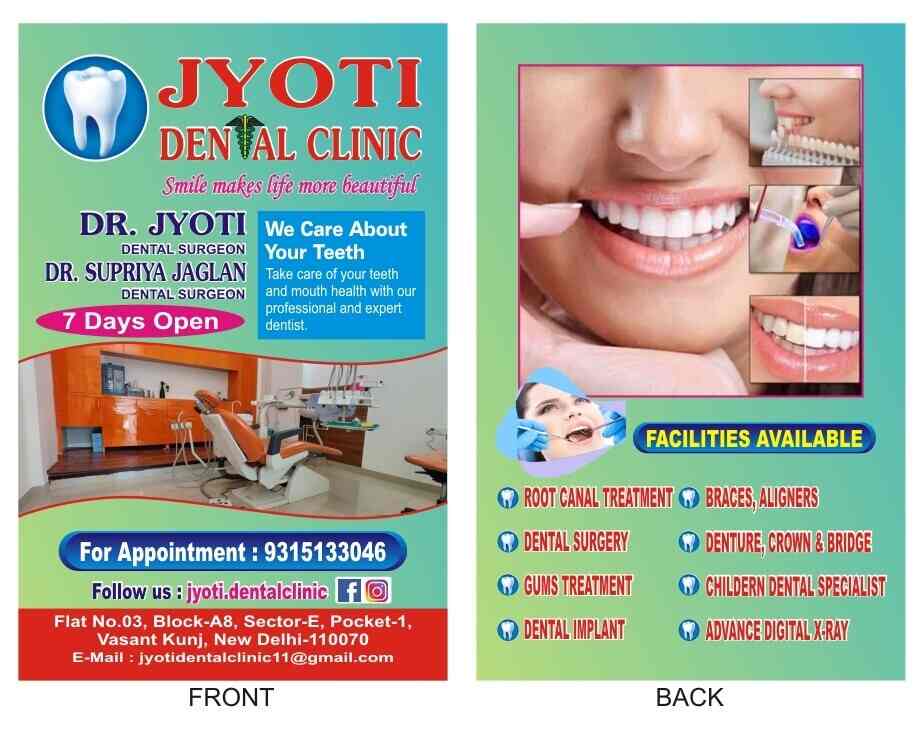 Jyoti Dental Clinic in Vasant Kunj,Delhi Best Dental Clinics in Delhi