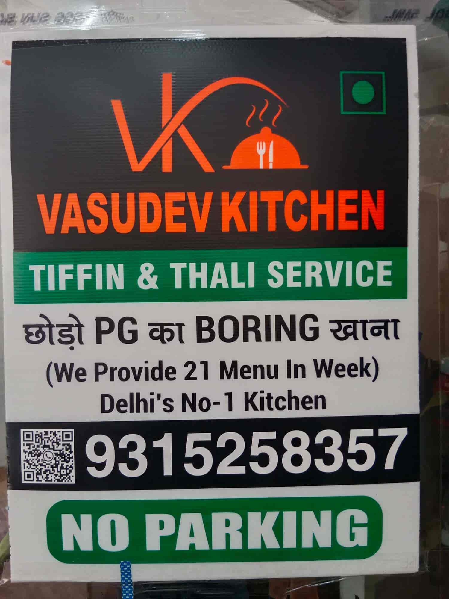 Vasudev Kitchen in Janakpuri,Delhi - Best Tiffin Services in Delhi ...