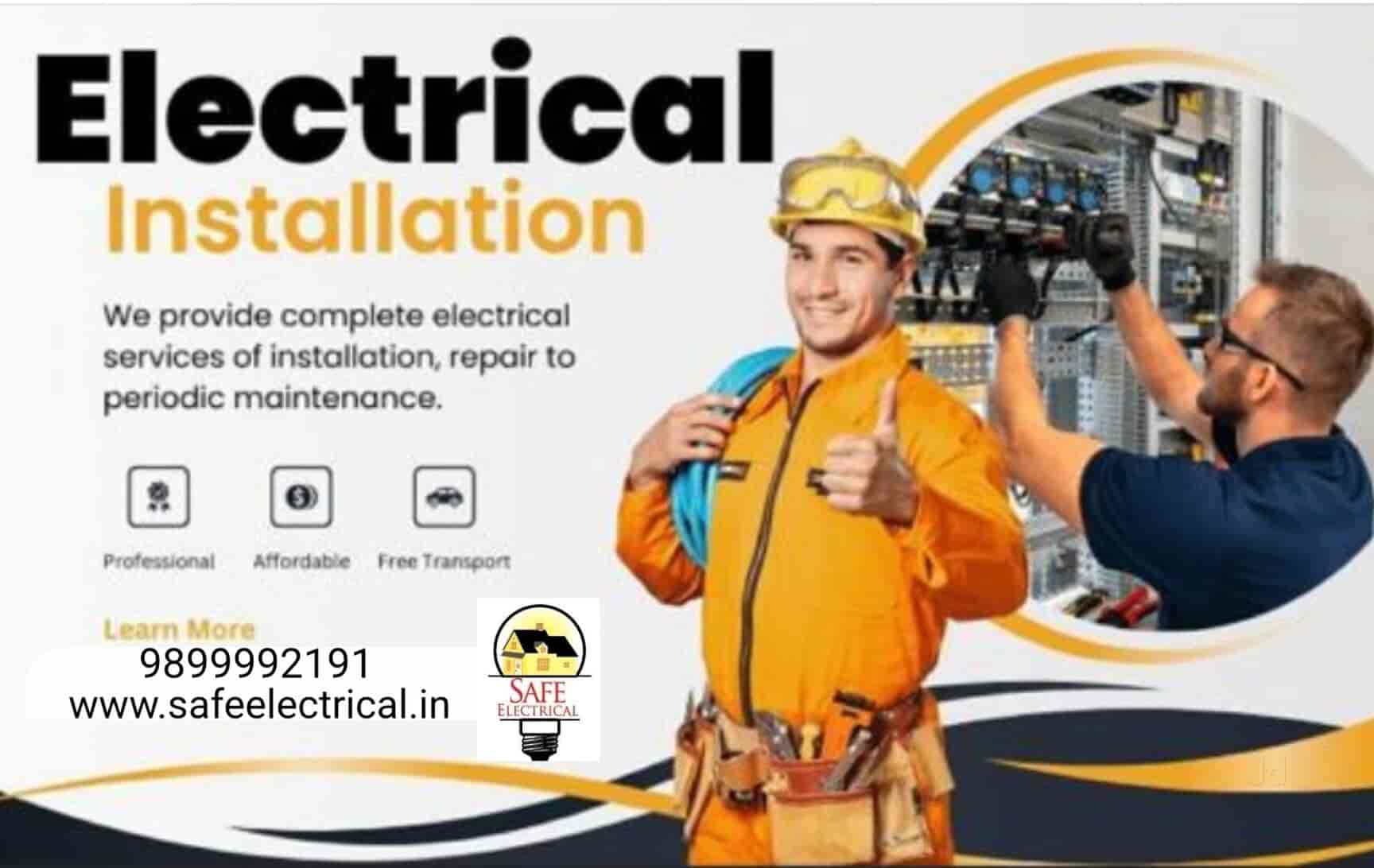 Safe Electrical in DLF City Phase 2,Delhi Best Electricians in Delhi