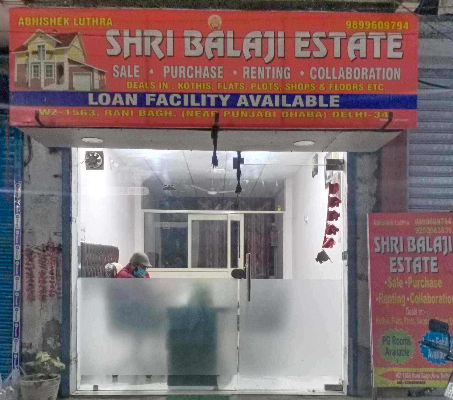 Shri Balaji Estate in Rani Bagh,Delhi Best Estate Agents in Delhi