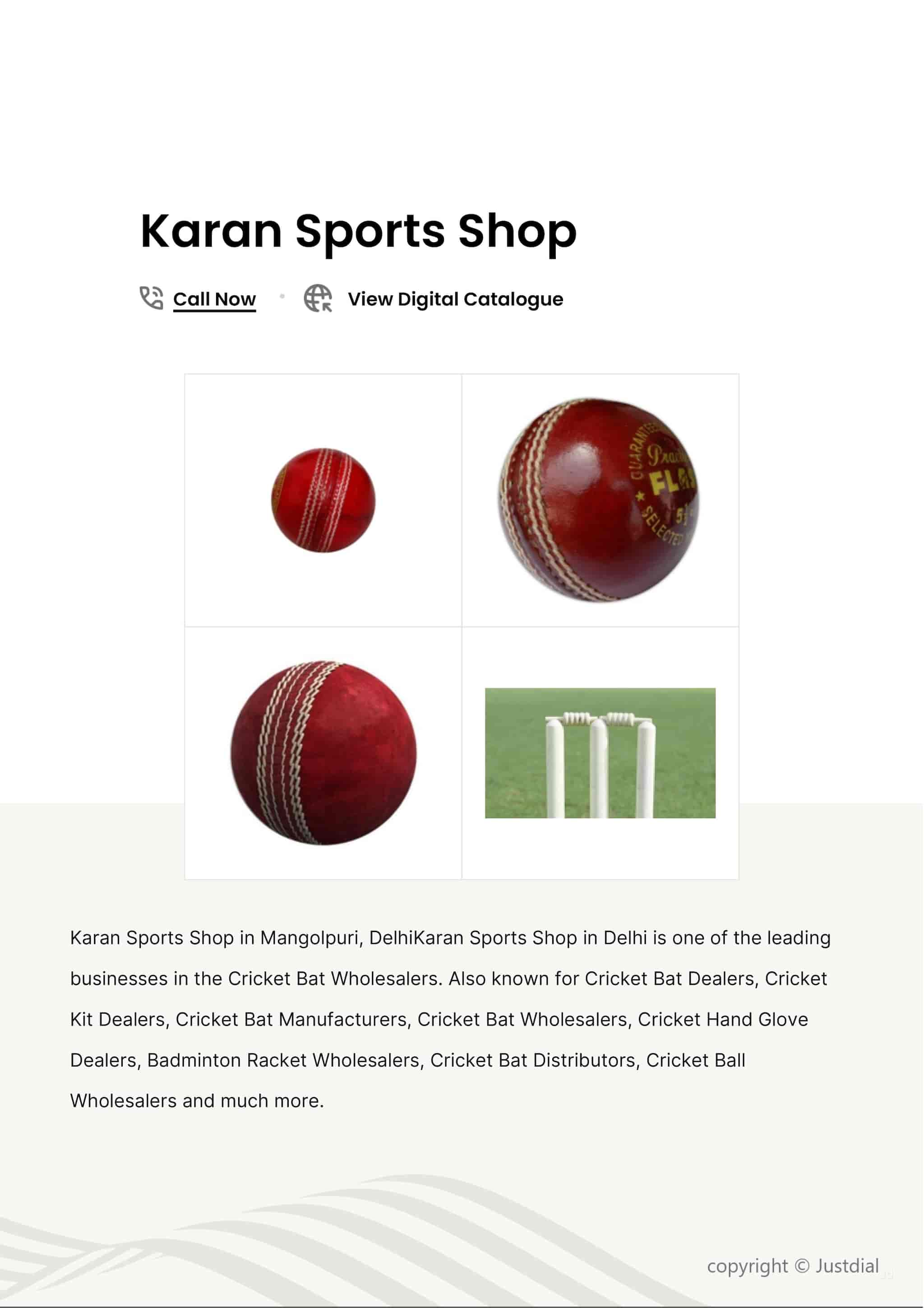 Cricket Bat in Delhi at ₹ 1,000 ₹ 2,500 Unit by Karan Sports