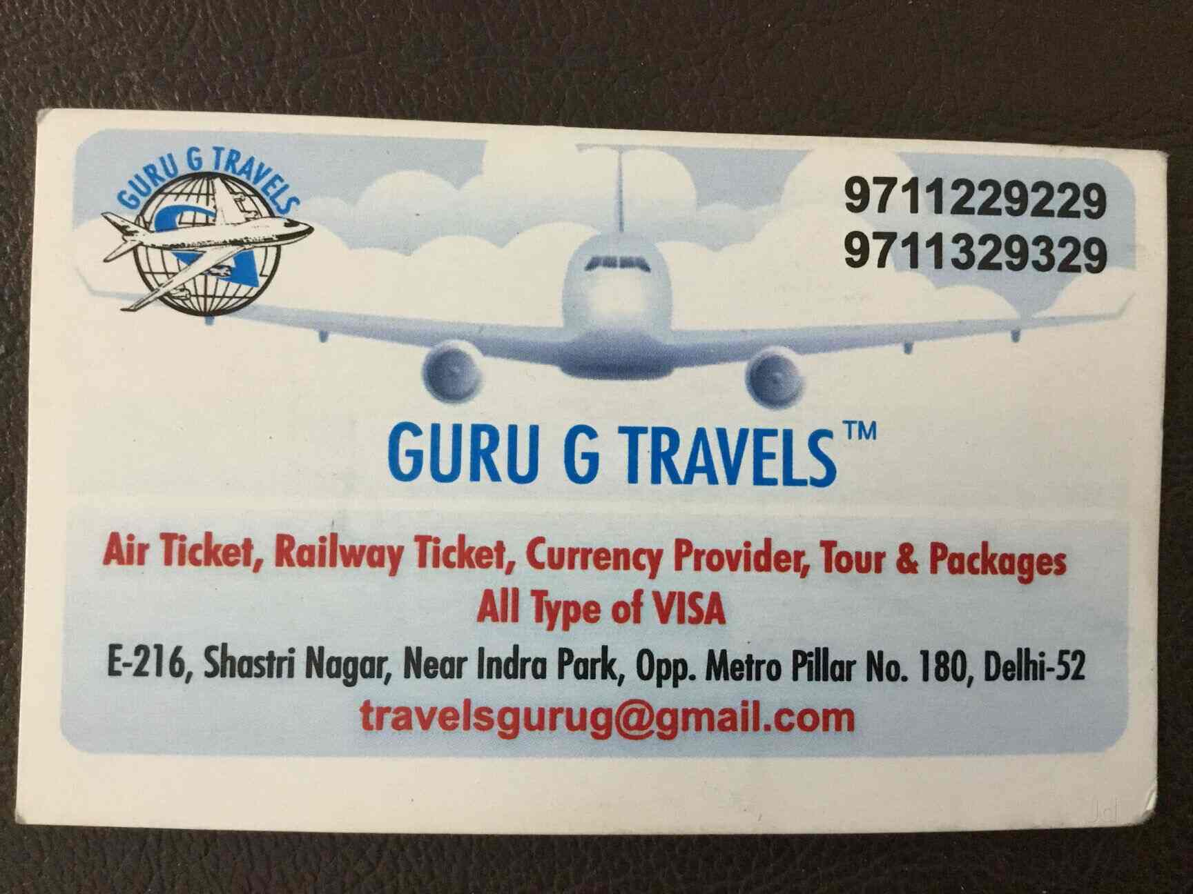 Guru Ji Travel Photos Shastri Nagar N Delhi Ncr Pictures Images Gallery Justdial
