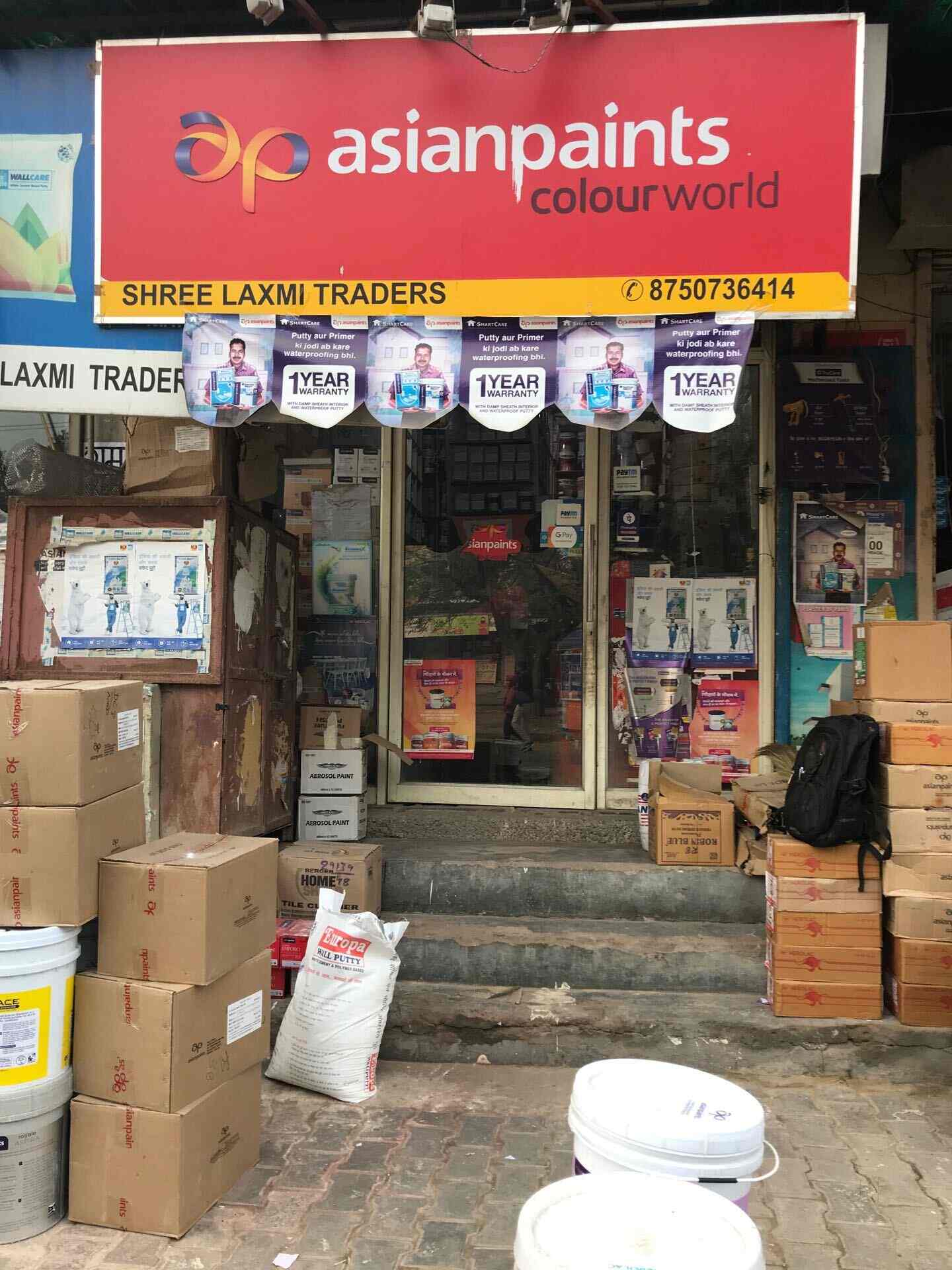 Shree Laxmi Traders in Govindpuram,Delhi Best Plastic Paint Dealers